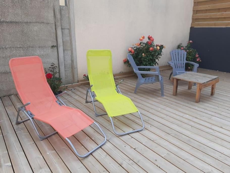 Mer - Gite Entierement Neuf A 100 Metres De La Plage วีเมอเรอ ภายนอก รูปภาพ